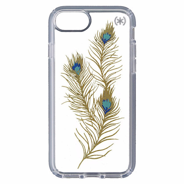 Speck Presidio Clear Print Hybrid Case for Apple iPhone 7 - Clear / Gold Feather - Speck - Simple Cell Shop, Free shipping from Maryland!