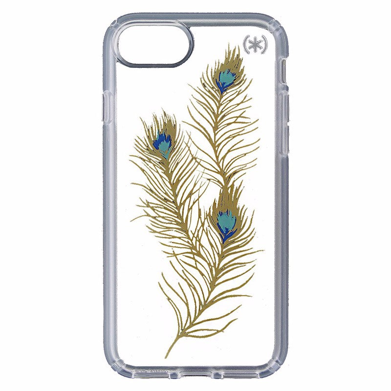 Speck Presidio Clear Print Hybrid Case for Apple iPhone 7 - Clear / Gold Feather - Speck - Simple Cell Shop, Free shipping from Maryland!