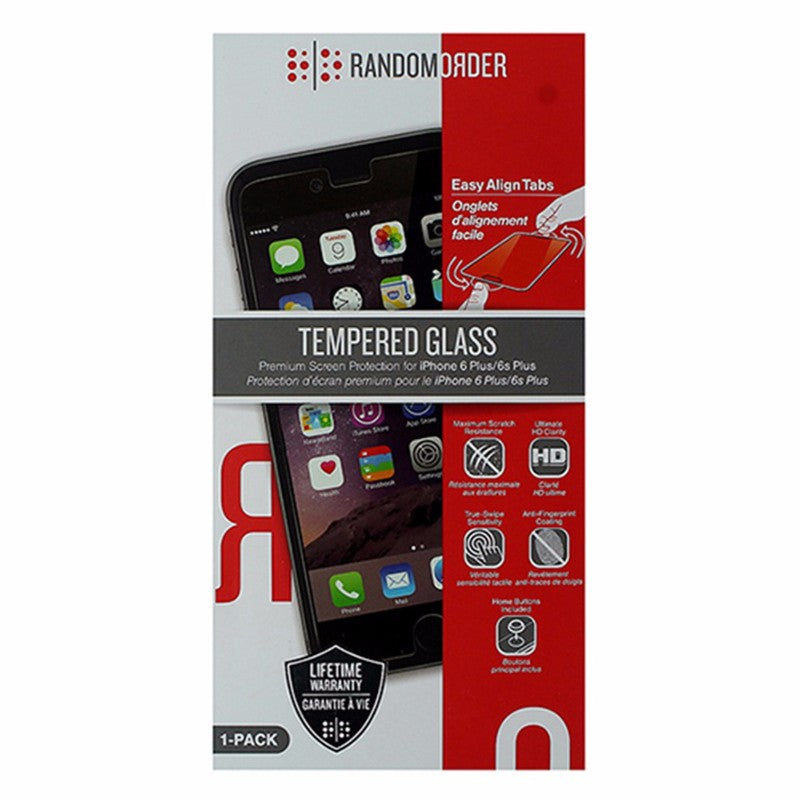 Random Order Premium Glass Screen Protector for iPhone 6 Plus / 6s Plus  - Clear - Random Order - Simple Cell Shop, Free shipping from Maryland!