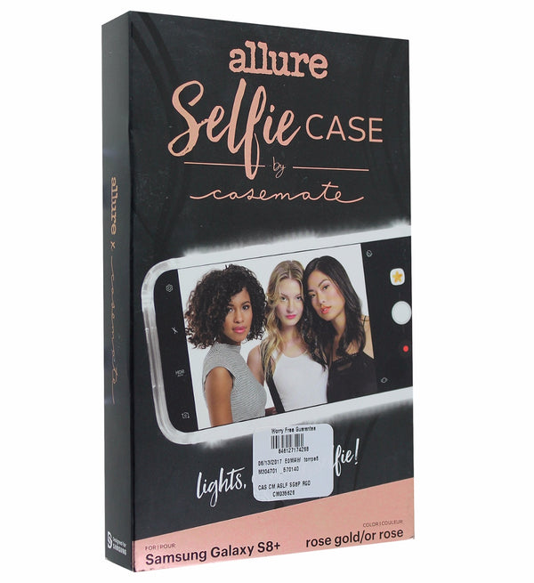 Case-Mate Allure LED Selfie Case for Samsung Galaxy S8+ (Plus) - Rose Gold - Case-Mate - Simple Cell Shop, Free shipping from Maryland!