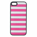 Agent18 StripeVest iPhone 5/5s/SE Case - Pink / Gray