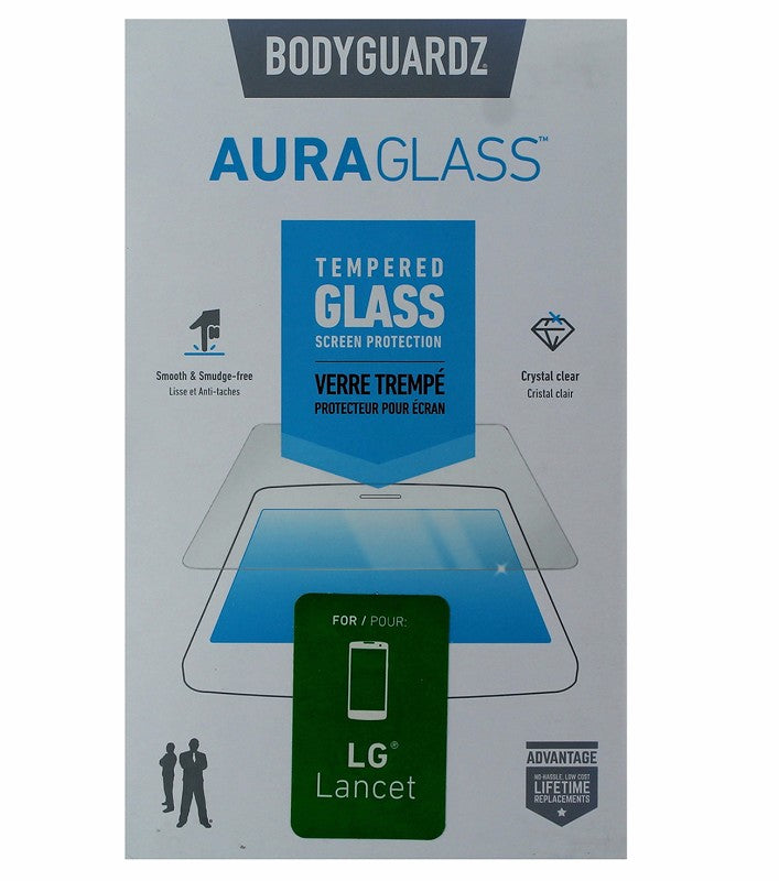 BodyGuardz Aura Glass Tempered Glass Screen Protector for LG Lancet - Clear - BODYGUARDZ - Simple Cell Shop, Free shipping from Maryland!