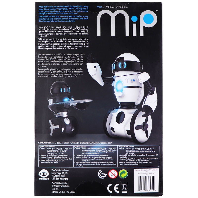 WowWee MiP Autonomous App Controlled Robot Toy - White (0821) - WowWee - Simple Cell Shop, Free shipping from Maryland!
