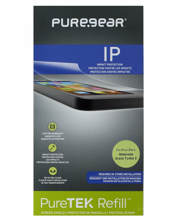 PureGear Impact Protection Screen PureTek Refill Kit for Motorola Droid Turbo 2 - PureGear - Simple Cell Shop, Free shipping from Maryland!