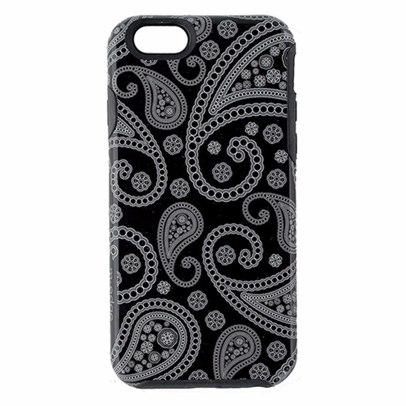 M-Edge Echo Series Hybrid Hard Case Cover for Apple iPhone 6s/6 - Black Paisley - M-Edge - Simple Cell Shop, Free shipping from Maryland!