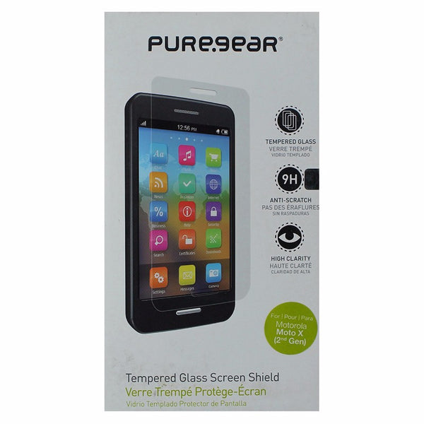 PureGear Tempered Glass Screen Shield Motorola Moto X (2nd Gen) 60904PG - PureGear - Simple Cell Shop, Free shipping from Maryland!