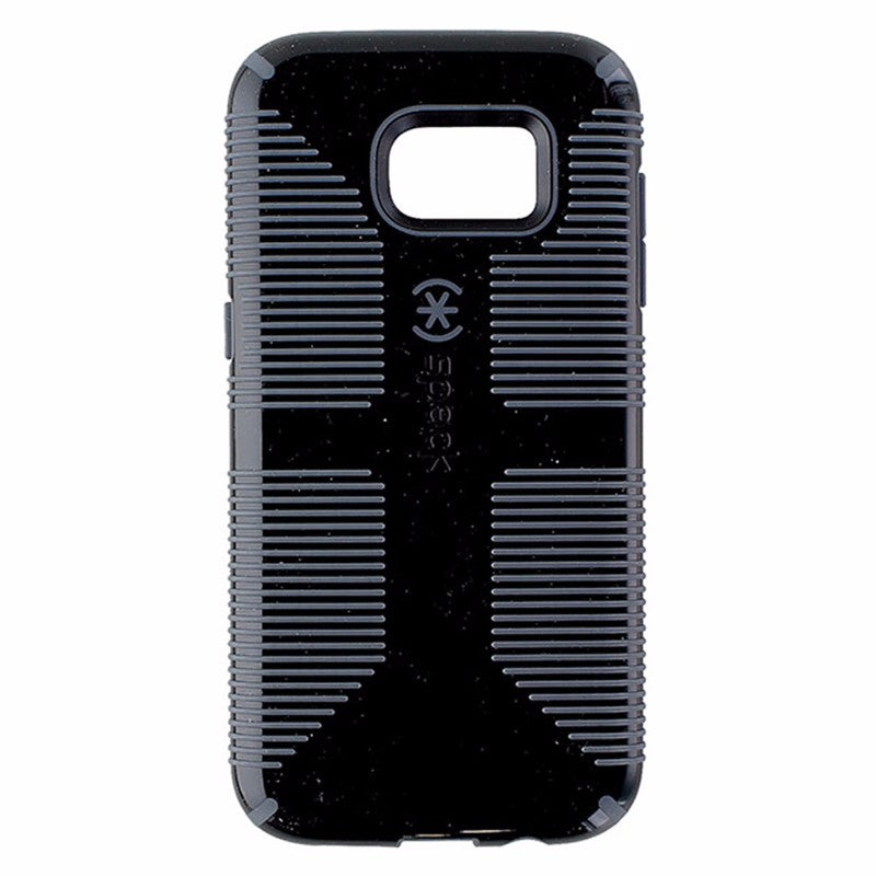 Speck CandyShell Grip Case Cover for Samsung Galaxy S7 Edge - Black / Gray - Speck - Simple Cell Shop, Free shipping from Maryland!