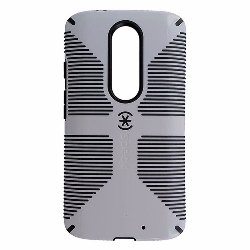 Speck CandyShell Grip Case Cover for Motorola Droid Turbo 2 - White / Black - Speck - Simple Cell Shop, Free shipping from Maryland!