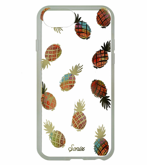 Sonix Clear Coat Hybrid Case Cover for Apple iPhone 7 6s 6 - Clear / Pineapples - Sonix - Simple Cell Shop, Free shipping from Maryland!