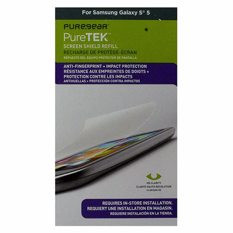 PureGear PureTek Refill Screen Protector for Samsung Galaxy S5 - Clear - PureGear - Simple Cell Shop, Free shipping from Maryland!