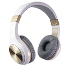 Riwbox XBT-80 Wireless Bluetooth Headphones with Built-In Mic  - White/Gold - Riwbox - Simple Cell Shop, Free shipping from Maryland!