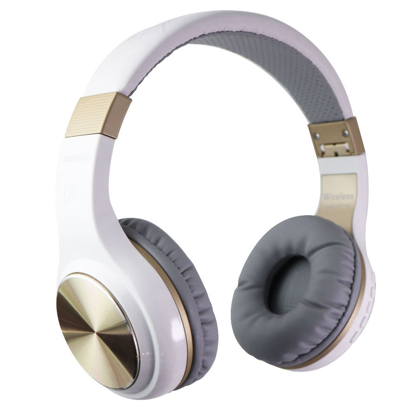 Riwbox XBT-80 Wireless Bluetooth Headphones with Built-In Mic  - White/Gold - Riwbox - Simple Cell Shop, Free shipping from Maryland!