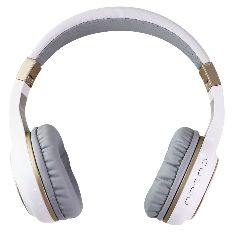 Riwbox XBT-80 Wireless Bluetooth Headphones with Built-In Mic  - White/Gold - Riwbox - Simple Cell Shop, Free shipping from Maryland!