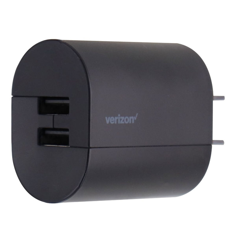 Verizon 24W (5V-4.8A) Dual USB Port Wall Charger Adapter (580245AMNM) - Black - Verizon - Simple Cell Shop, Free shipping from Maryland!