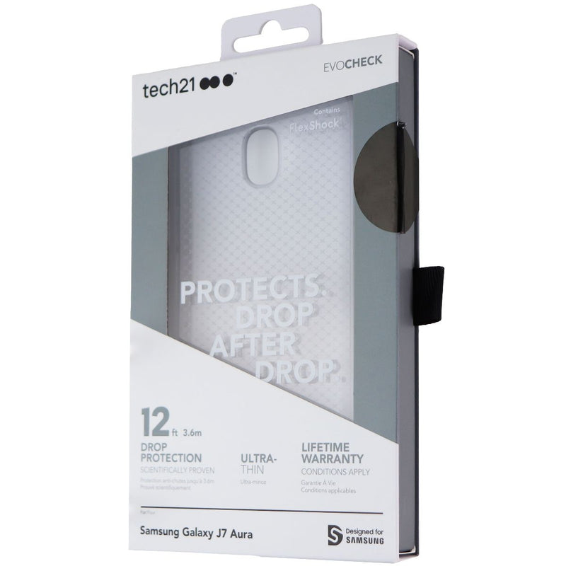 Tech 21 Evo Check Series Gel Case for Samsung Galaxy J7 Aura - Gray - tech 21 - Simple Cell Shop, Free shipping from Maryland!