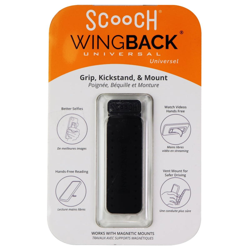 Scooch Wingback Pop Up Phone Grip & Stand for Phones and Tablets - Clear - Scooch - Simple Cell Shop, Free shipping from Maryland!