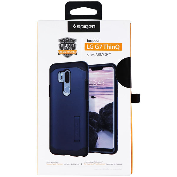 Spigen Slim Armor Case with Kickstand for LG G7 ThinQ - Metal Slate - Spigen - Simple Cell Shop, Free shipping from Maryland!