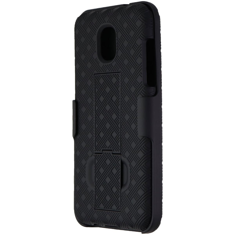 Verizon Shell and Holster for Samsung Galaxy J3 V (3rd Generation) - Black - Verizon - Simple Cell Shop, Free shipping from Maryland!