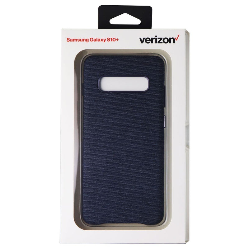 Verizon Hardshell Fabric Phone Case for Samsung Galaxy S10+ (Plus) - Blue - Verizon - Simple Cell Shop, Free shipping from Maryland!