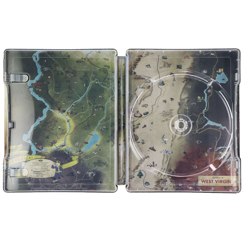 NO GAME INCLUDED - Fallout 76 Collectible Steelbook Case - Bethesda Softworks - Simple Cell Shop, Free shipping from Maryland!