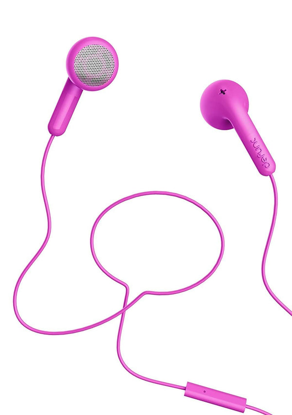 Defunc Go TALK D0115 In-Ear Earbud Headphones w/ Remote and MIC - Pink
