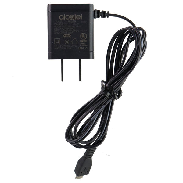 Alcatel (S0033AWU0500055) Wall Charger w/ Micro USB Connection 5V 550mA - Black - Alcatel - Simple Cell Shop, Free shipping from Maryland!