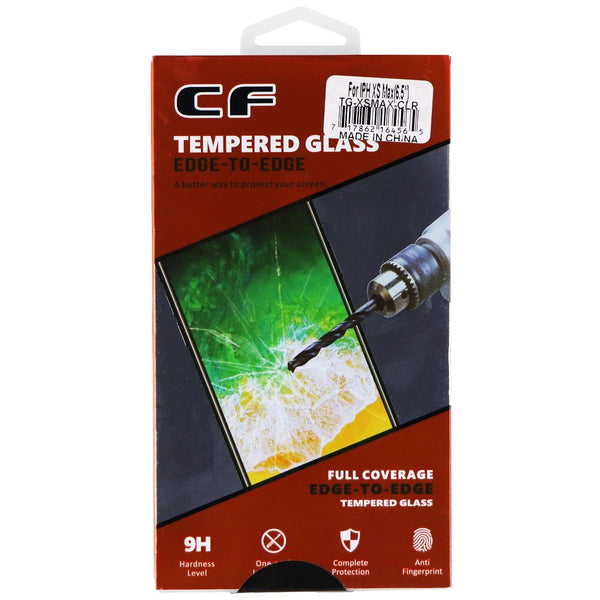 CF Tempered Glass Screen Protector for Apple iPhone XS Max - Clear - CF - Simple Cell Shop, Free shipping from Maryland!