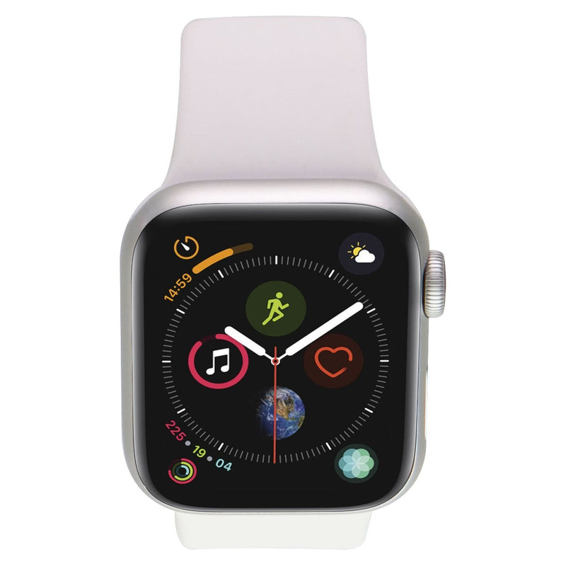 Apple Watch Series 4 (A1977) GPS Only - 40mm Silver Aluminum/White Sport Band - Apple - Simple Cell Shop, Free shipping from Maryland!