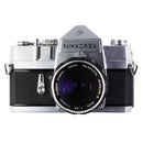 Nikkorex F Series SLR Camera with NIKKOR-S 1:28 f=3.5cm Lens (368917) - Nikkorex - Simple Cell Shop, Free shipping from Maryland!