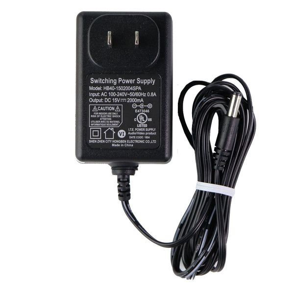 Switching Power Supply (HB40-1502004SPA) 15V - Black - shen zhen city electronic company - Simple Cell Shop, Free shipping from Maryland!