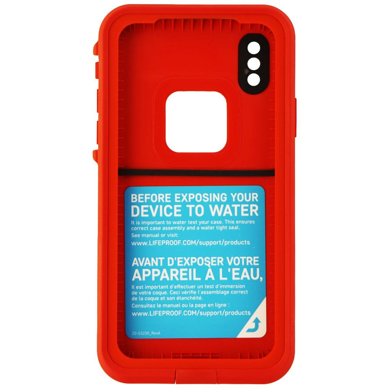Lifeproof FRE Series Waterproof Protection Case for iPhone X 10 - Red/Gray - Lifeproof - Simple Cell Shop, Free shipping from Maryland!