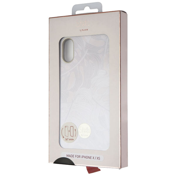 FLAVR Studio Series Case for Apple iPhone Xs / iPhone X - Powder Leaves - Flavr - Simple Cell Shop, Free shipping from Maryland!