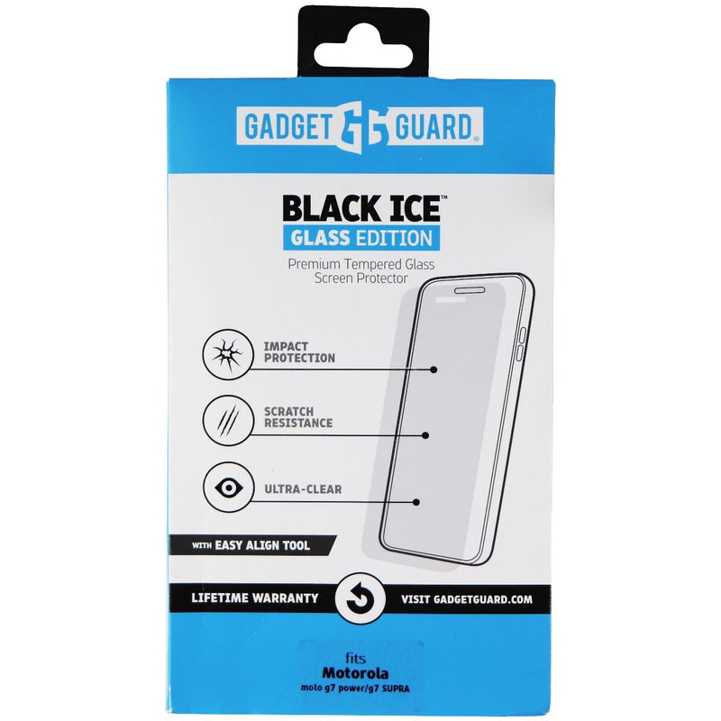 Gadget Guard (Black Ice) Glass Edition for Moto G7 Power / G7 Supra - Clear - Gadget Guard - Simple Cell Shop, Free shipping from Maryland!