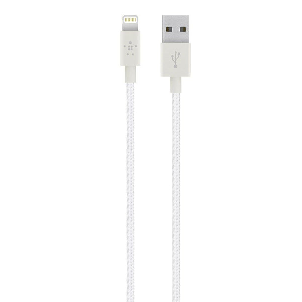 Belkin (F8J144bt04 - WHT) 4Ft Charge and Sync Cable for USB 2.0 - White/Silver - Belkin - Simple Cell Shop, Free shipping from Maryland!