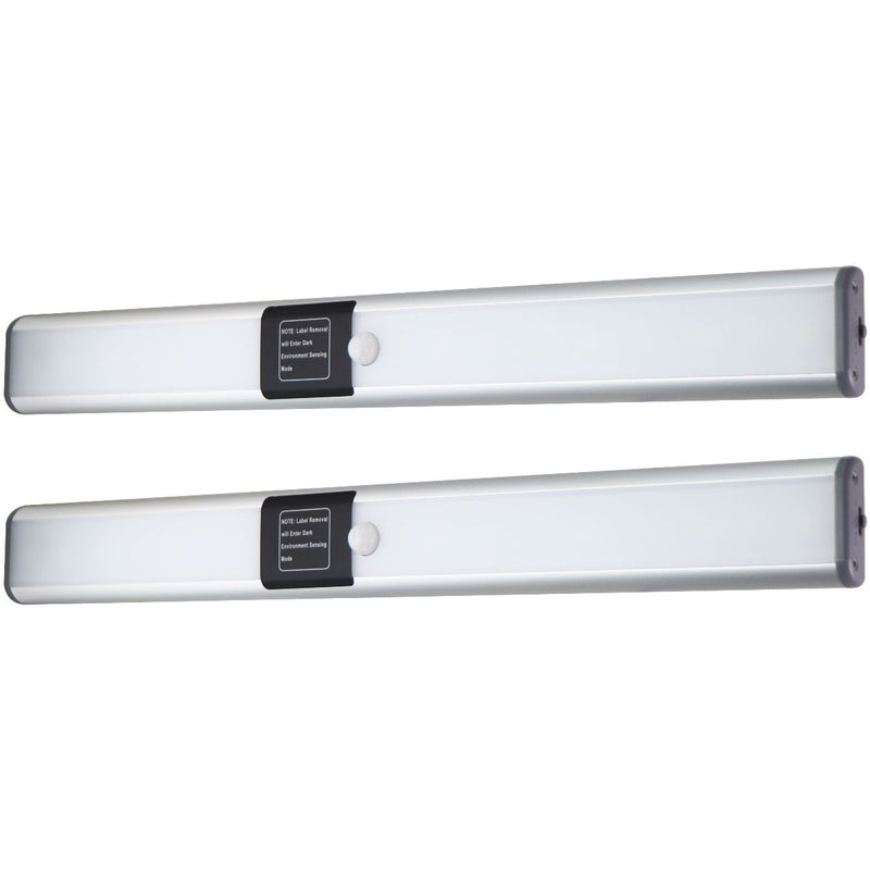 Lepotec 18 LED Under Cabinet Motion Lights (2 Pack) - Silver / White LED - Lepotec - Simple Cell Shop, Free shipping from Maryland!