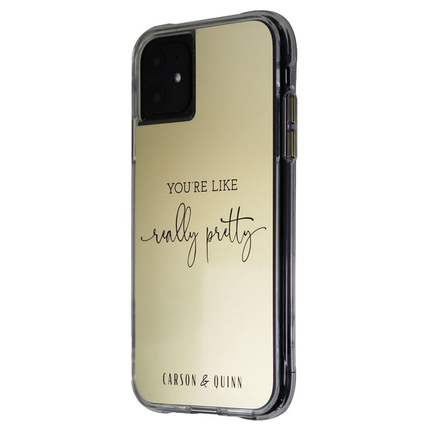 Carson & Quinn Hybrid Case for iPhone 11/XR - Gold Mirror Finish - Carson & Quinn - Simple Cell Shop, Free shipping from Maryland!