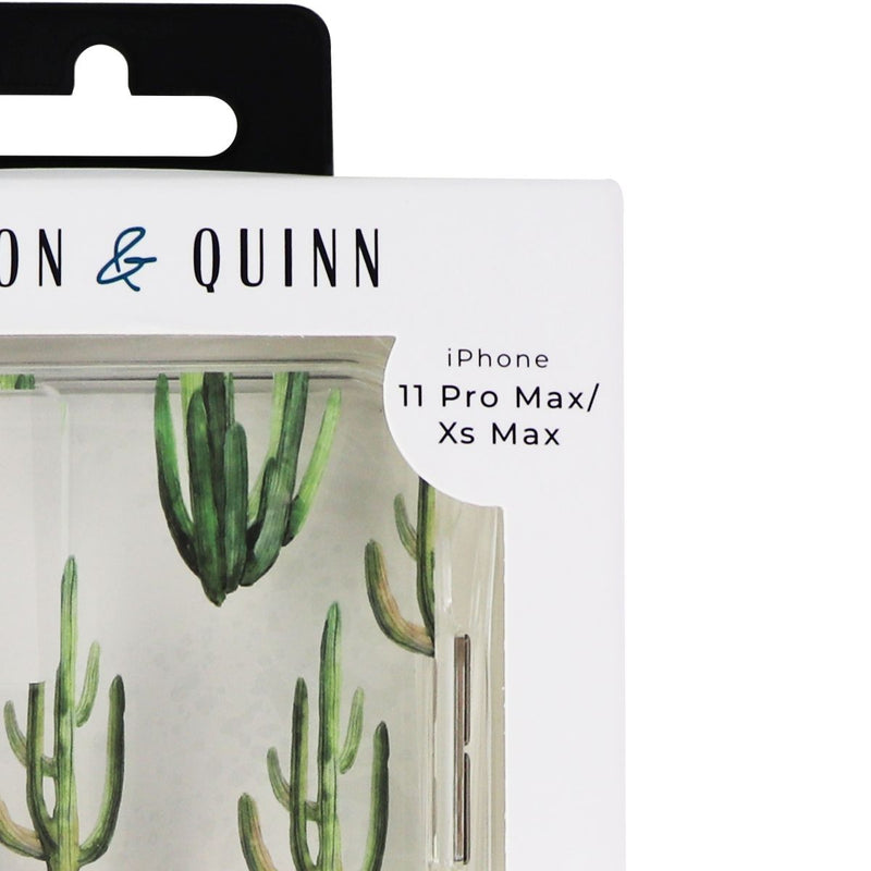 Carson & Quinn Hybrid Case for iPhone 11 Pro Max/Xs Max - Clear/Cactus Pattern - Carson & Quinn - Simple Cell Shop, Free shipping from Maryland!