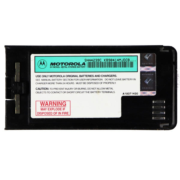 Motorola Rechargeable OEM 6V Battery (SNN4239C) - Motorola - Simple Cell Shop, Free shipping from Maryland!