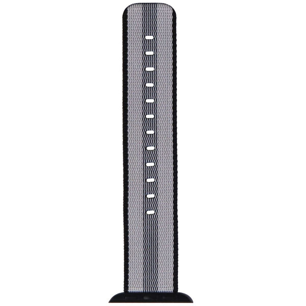 Apple 38mm Woven Nylon Strap for 38 & 40mm Apple Watch Bands - Black/Gray Stripe - Apple - Simple Cell Shop, Free shipping from Maryland!