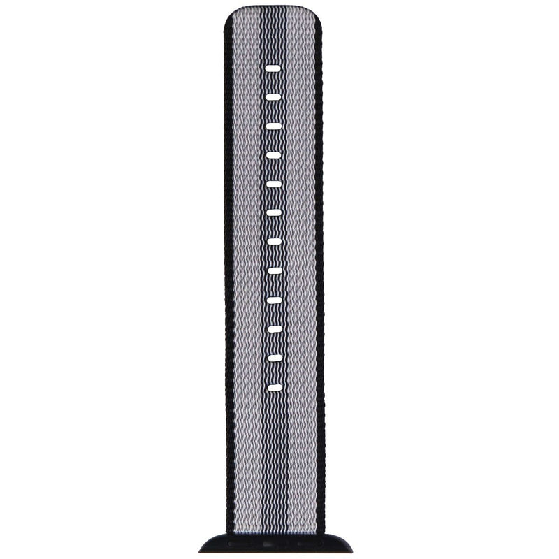 Apple 38mm Woven Nylon Strap for 38 & 40mm Apple Watch Bands - Black/Gray Stripe - Apple - Simple Cell Shop, Free shipping from Maryland!