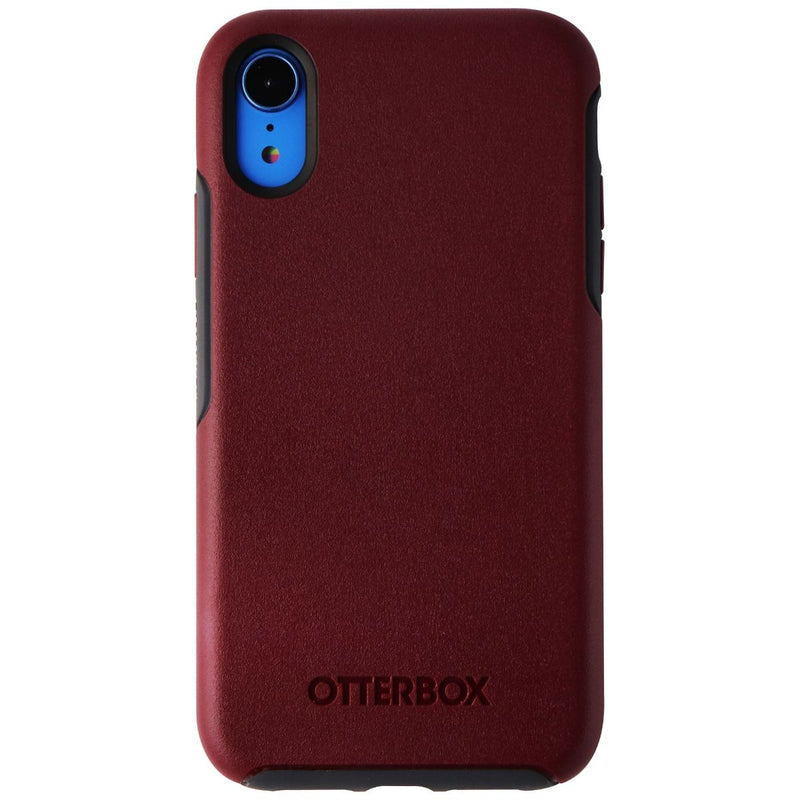 OtterBox Symmetry Series Case for Apple iPhone XR - Fine Port (Red / Slate Grey)