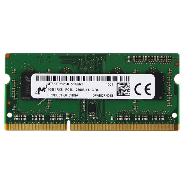 Micron (4GB) DDR3 RAM PC3L-12800S (1Rx8) SO-DIMM 1600MHz (MT8KTF51264HZ-1G6N1) - Micron - Simple Cell Shop, Free shipping from Maryland!