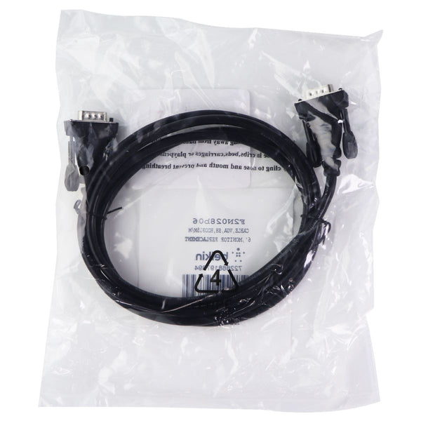 Belkin 6ft. VGA Monitor Cable (F2N028B06) for Laptops and Desktops - Black - Belkin - Simple Cell Shop, Free shipping from Maryland!