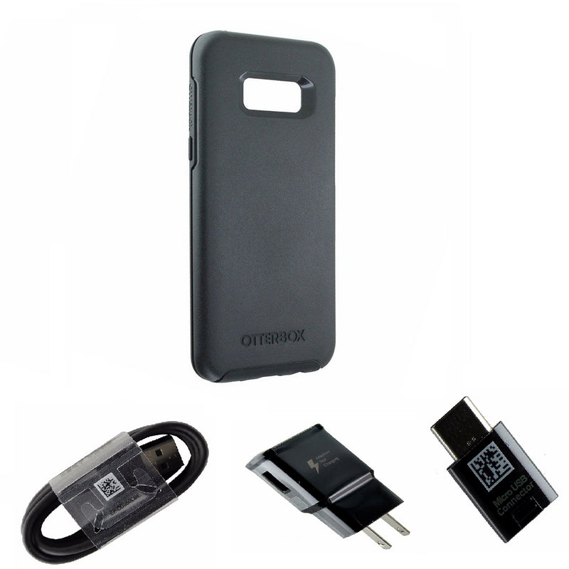 NEW OEM Charger & Adapter KIT W/ Black OtterBox Symmetry Case for Galaxy S8 Plus - OtterBox - Simple Cell Shop, Free shipping from Maryland!
