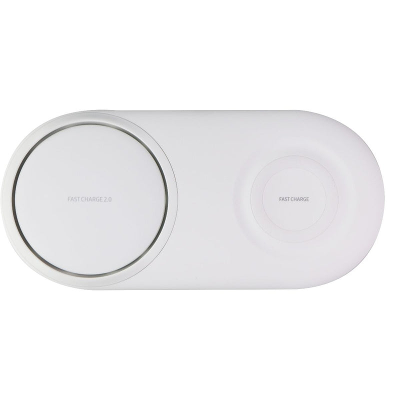 Samsung Duo 12W Qi Certified Fast Charge Wireless Charging Pad - White EP-P5200 - Samsung - Simple Cell Shop, Free shipping from Maryland!