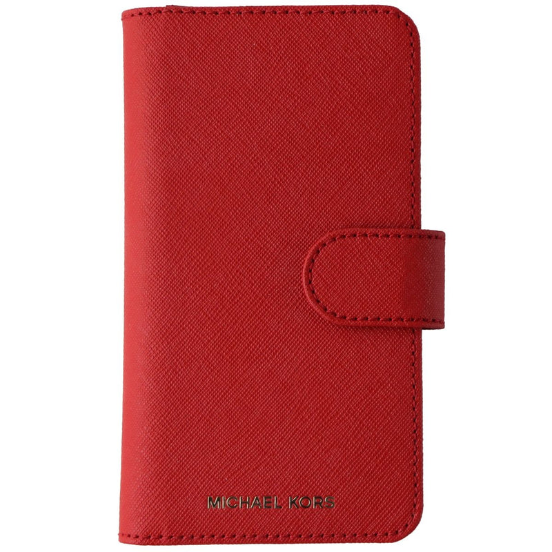 Michael Kors Folio Phone Case For iPhone X / iPhone XS - Bright Red - Michael Kors - Simple Cell Shop, Free shipping from Maryland!