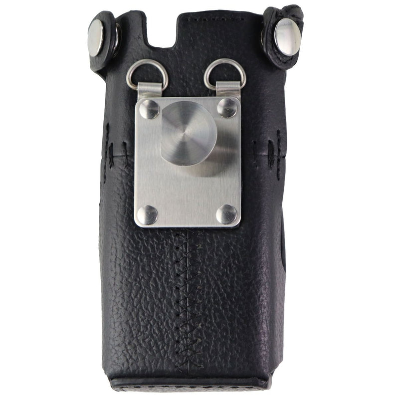 Motorola Leather Carry Case with Clip for APX6000 Radio - Black (PMLN7904A) - Motorola - Simple Cell Shop, Free shipping from Maryland!