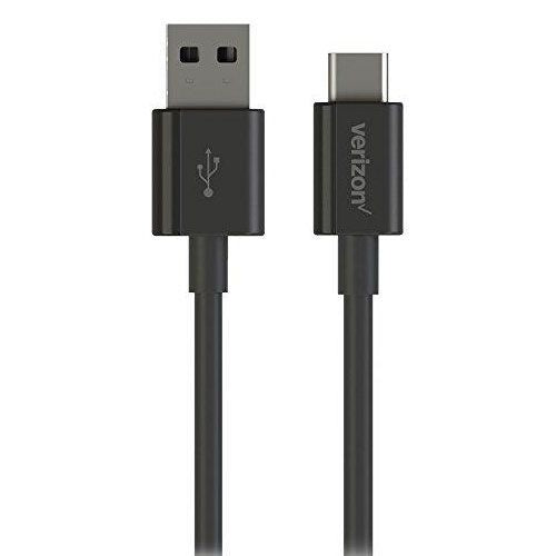 Verizon (TYPECTOA6FT) 6ft USB-C Charge & Sync Data Cable for USB 2.0 - Black - Verizon - Simple Cell Shop, Free shipping from Maryland!