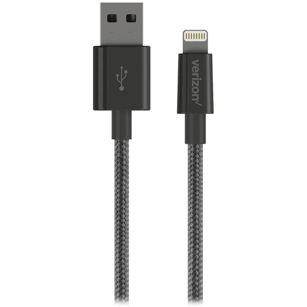 Verizon (CABLGHTBLK-M) 4ft USB Charge & Sync Cable Device for iPhones - Black - Verizon - Simple Cell Shop, Free shipping from Maryland!