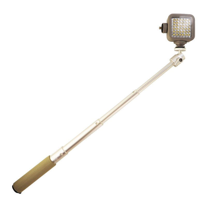 XSories XShine 19in Telescopic Pole w/ LED Spotlight for Action Cameras/GoPro - XSories - Simple Cell Shop, Free shipping from Maryland!